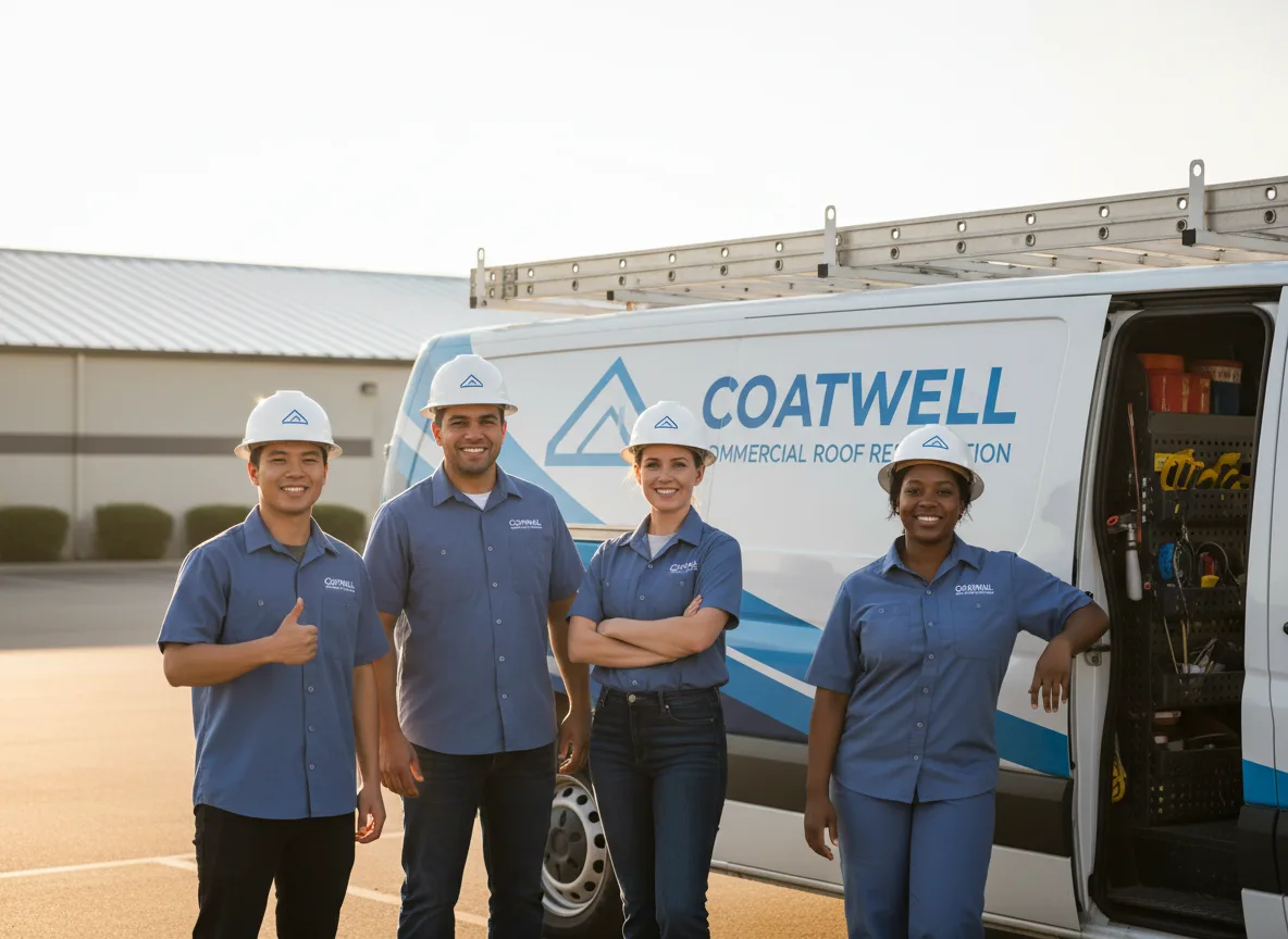 Commercial roof coating company in Taswell, IN